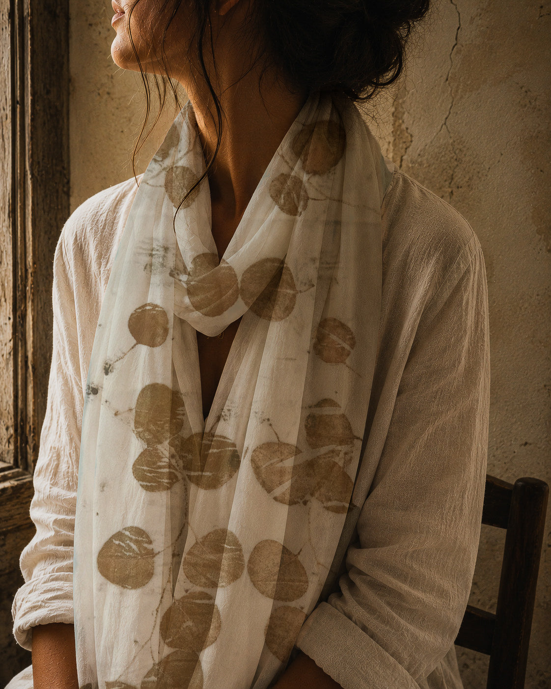 The Gathered Garden | Botanical Scarf Nยบ 34